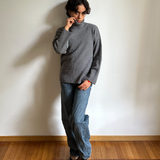 Martina contrasting turtleneck