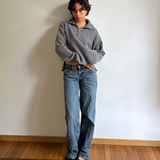 Moma zip-up sweater
