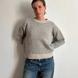 Paola two-tone sweater