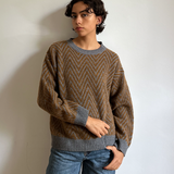 Paola two-tone sweater