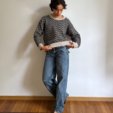 Paola two-tone sweater