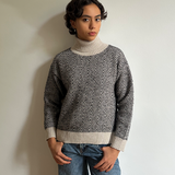 Penelope two-tone turtleneck