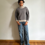 Penelope two-tone turtleneck