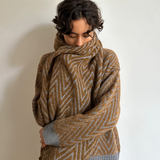 Priscilla two-tone scarf