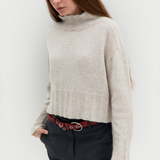 Chiara Crop Turtleneck