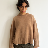 Claudia sweater with contrasting edge