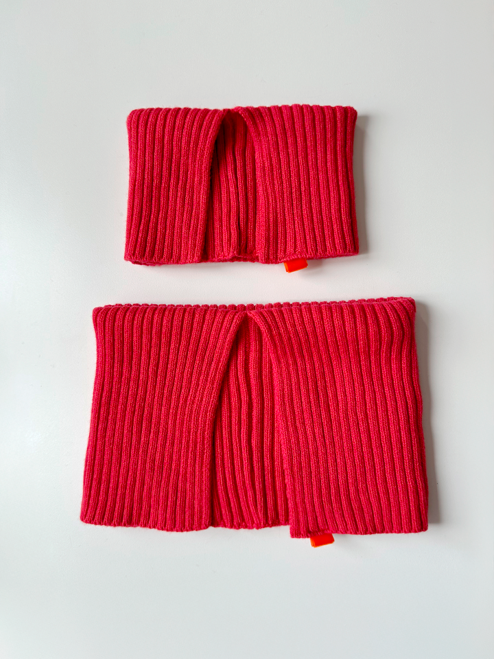 Set collo in lana Andrea adult + Andrea baby