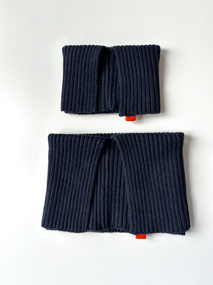 Set collo in lana Andrea adult + Andrea baby