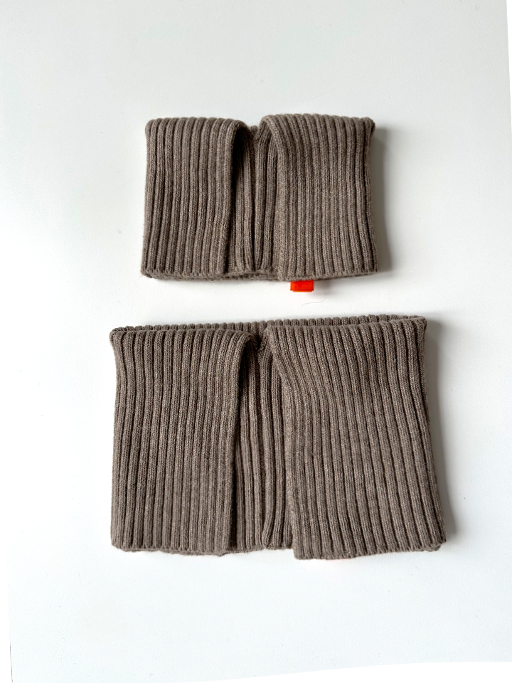 Set collo in lana Andrea adult + Andrea baby