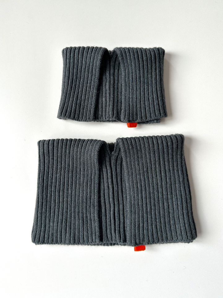 Set collo in lana Andrea adult + Andrea baby