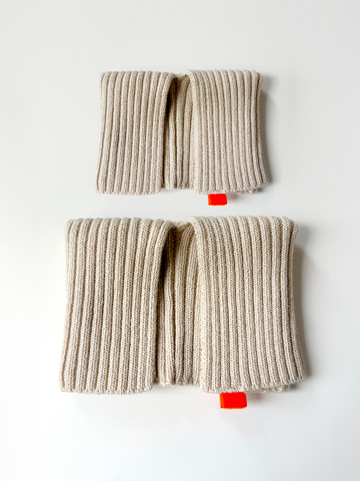 Set collo in lana Andrea adult + Andrea baby