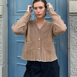 Cristina's short cardigan