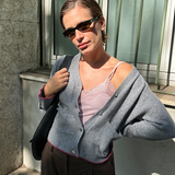 Cristina's short cardigan