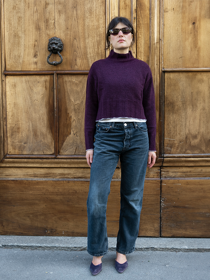 Candia Crop Turtleneck