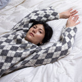 Farah maglione a rombi