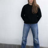 Claudia maglione con bordo a contrasto