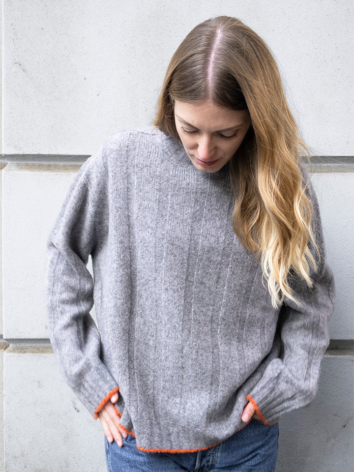 Carlotta Wide Ribbed Sweater