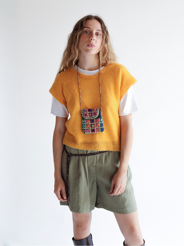 Dafne canotta ampia alpaca