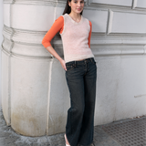 Damiana canotta tinta unita alpaca