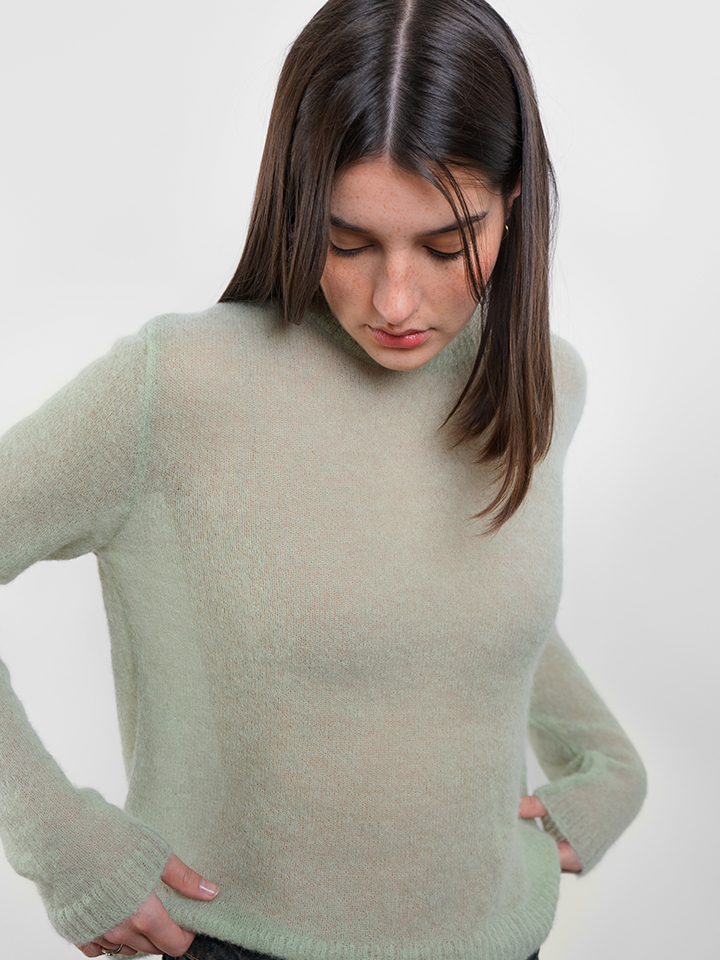 Daniela maglia manica lunga alpaca