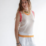 Debora canotta tre colori alpaca