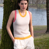 Debora canotta tre colori alpaca