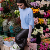 Delia maglia mezza manica alpaca