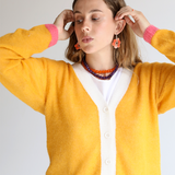 Denise cardigan tre colori alpaca