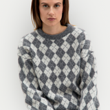 Farah maglione a rombi