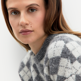 Farah maglione a rombi