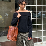 Felisia boat neck sweater