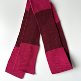 Mini sciarpa in lana bicolore - Linda Baby