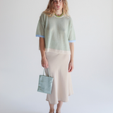 Diana Three-Color Alpaca Short-Sleeve