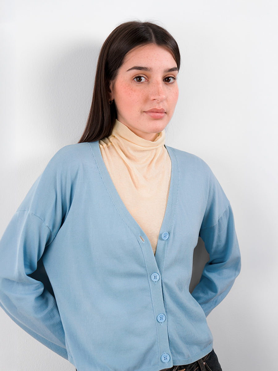 Romina cardigan ampio cotone