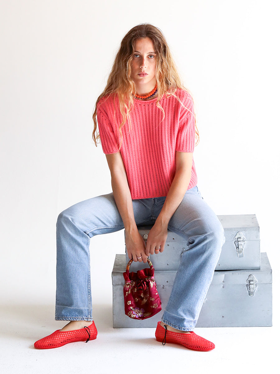 Raimonda maglia traforata cotone