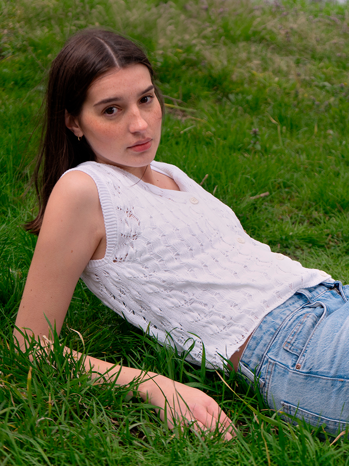 Ralia gilet punto corda