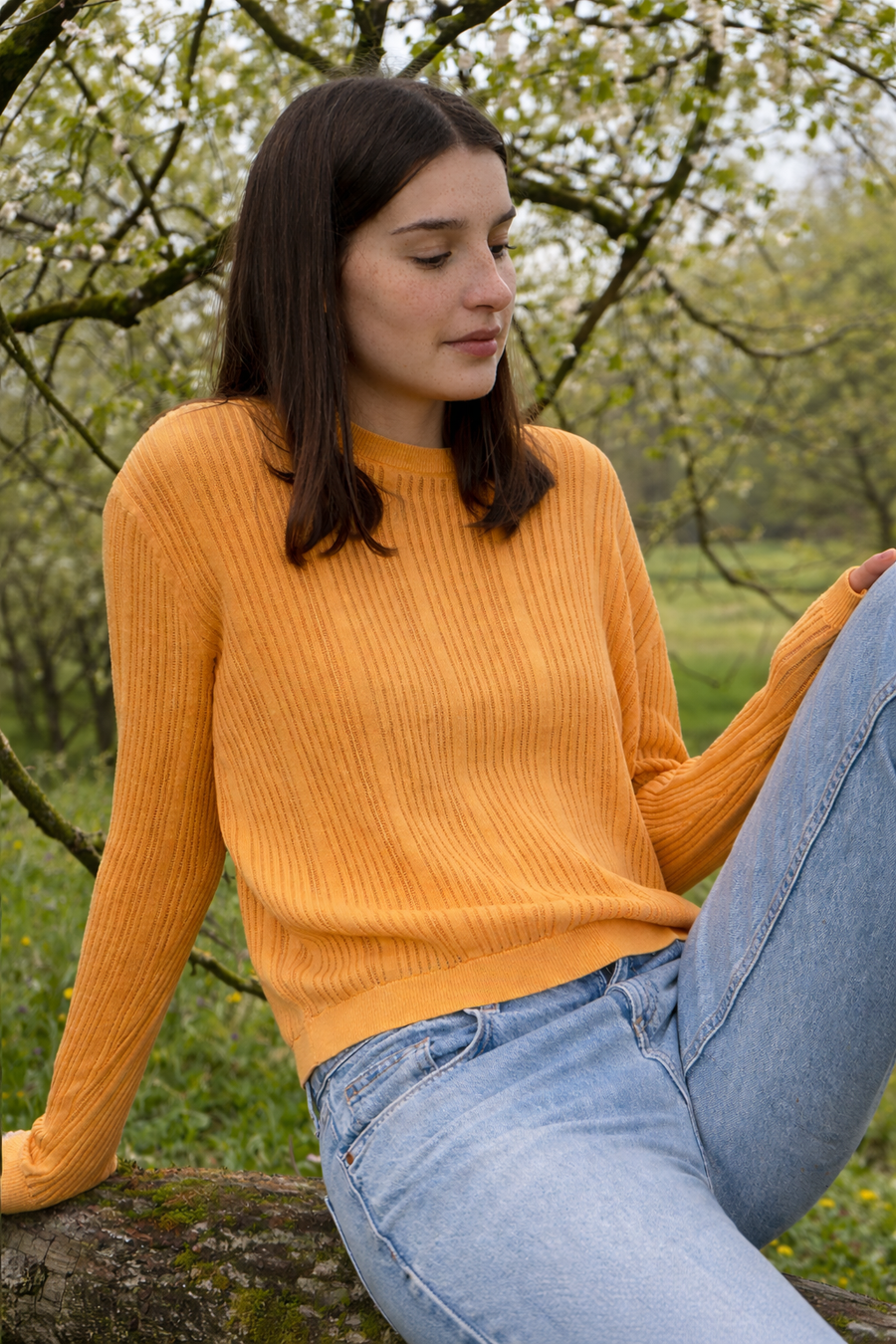 Rebecca maglia traforata sottile