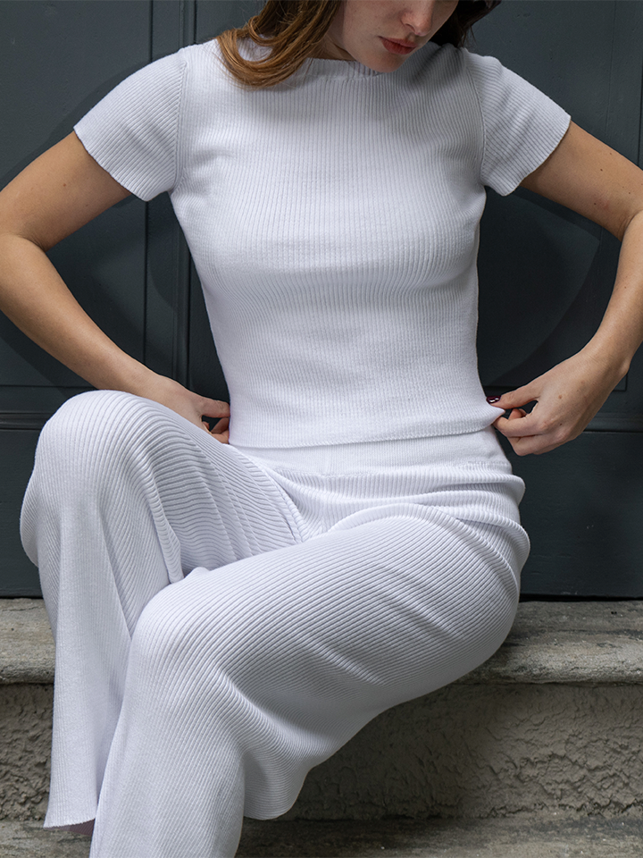 Regina maglia avvitata costine