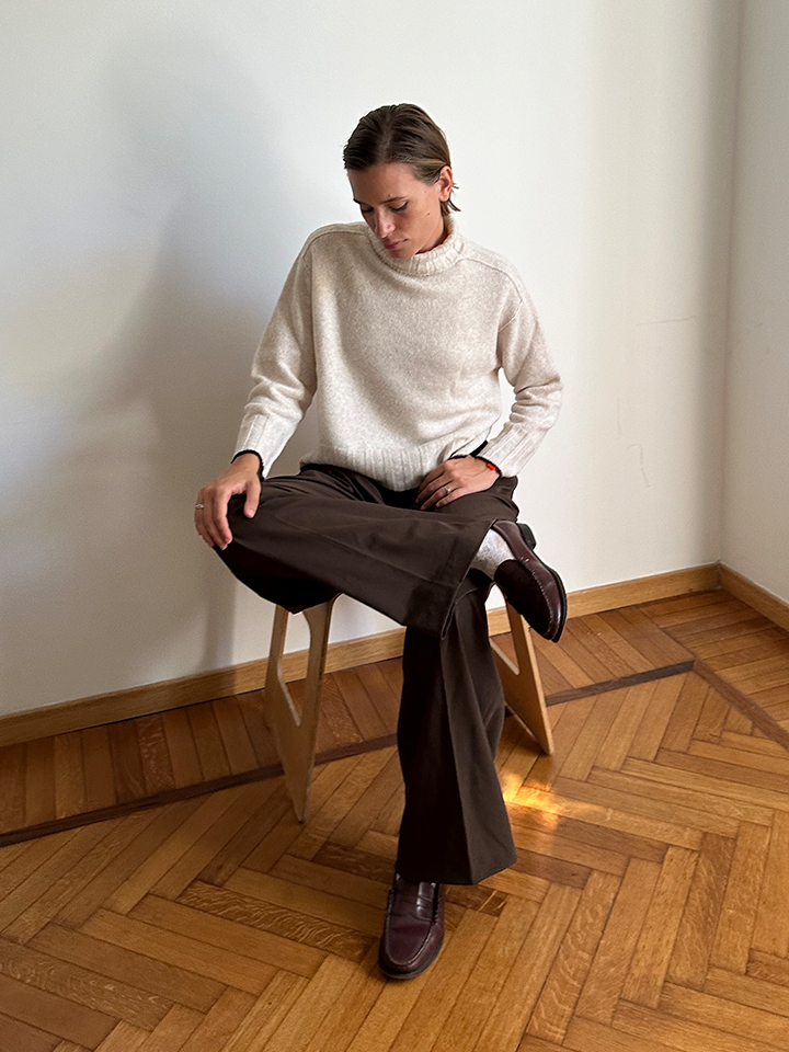 Soraja maglione girocollo ampio