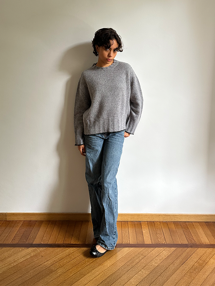 Soraja maglione girocollo ampio